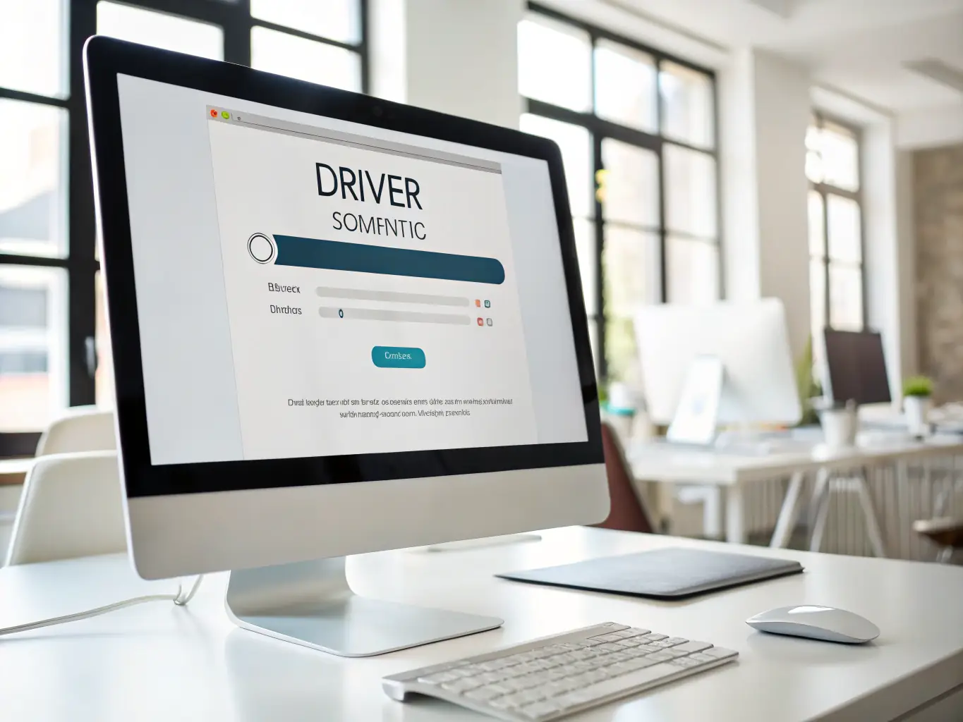 A visual representation of EasePrint downloading the correct printer driver based on the detected printer model and operating system.