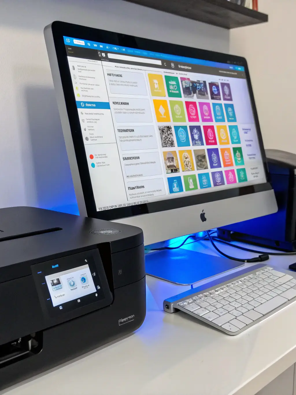 A screenshot showing EasePrint suggesting the correct driver download for a specific printer model.